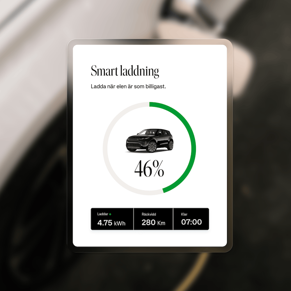 Greenely Laddbox App Elbilsladdning