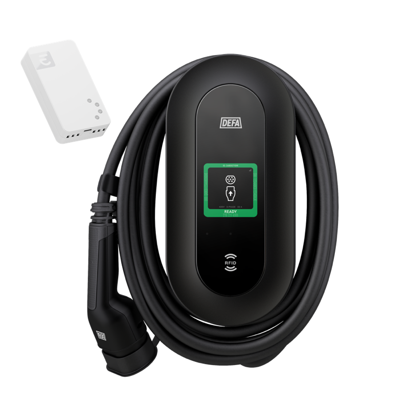 Bild på DEFA Laddbox + Lastbalanserare