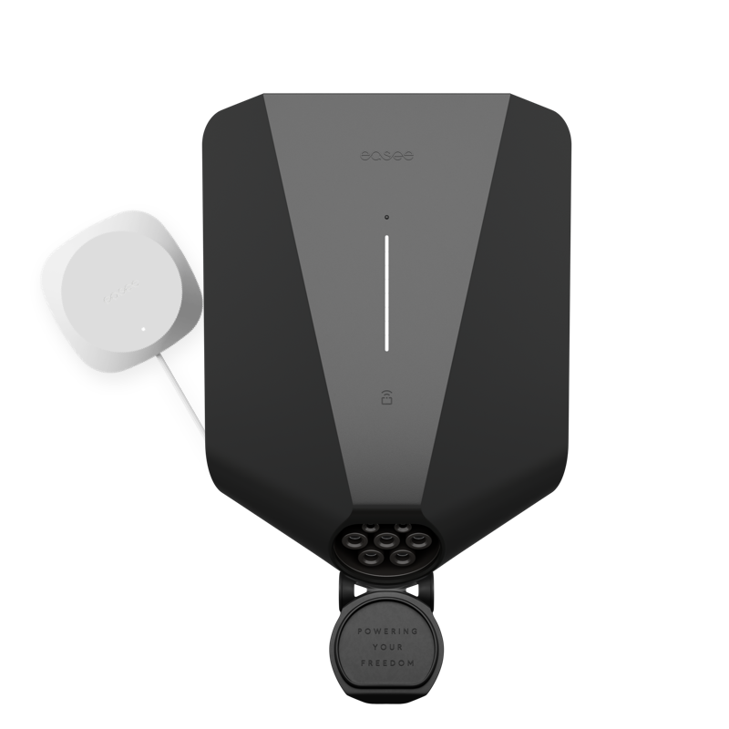 Bild på Easee Laddbox + Lastbalanserare