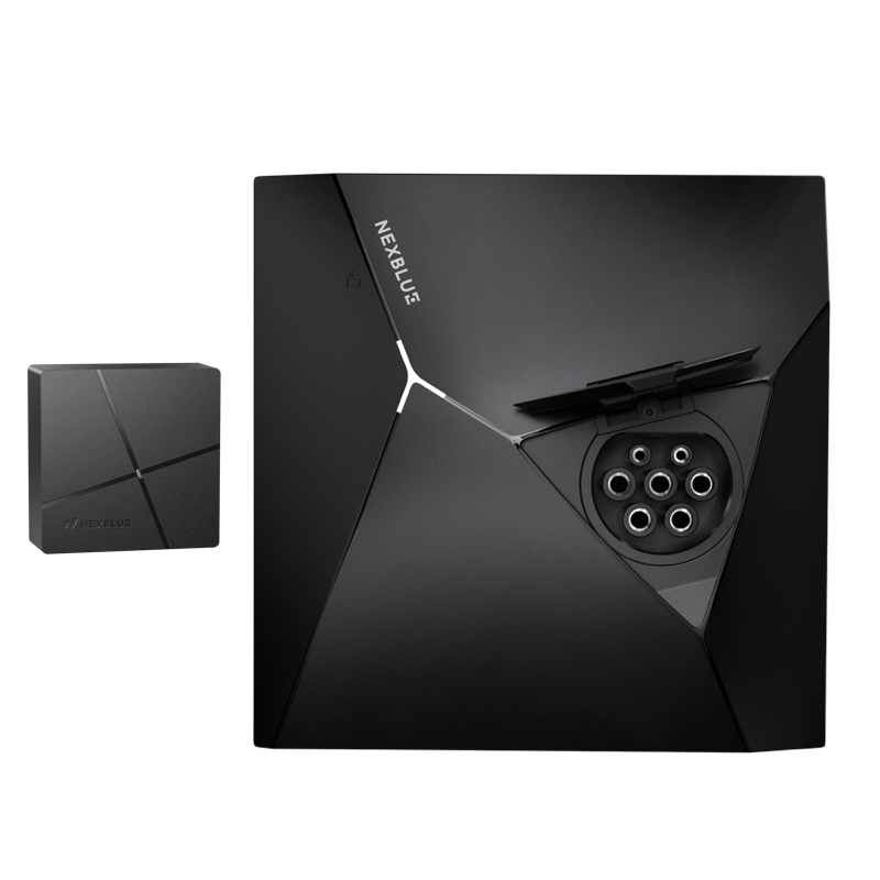 Bild på NexBlue Laddbox + Lastbalanserare